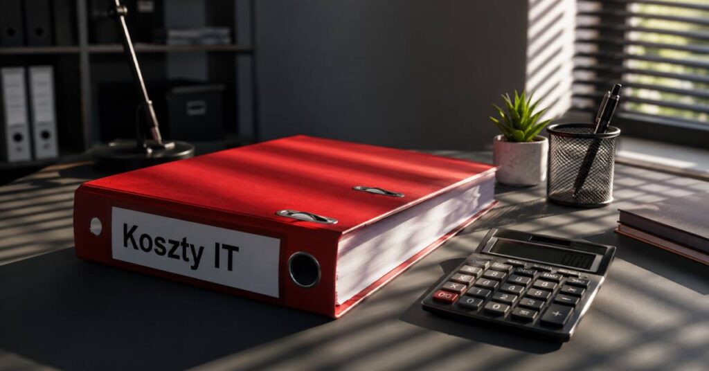Dyrektor finansowy analizujący wydatki na wdrożenie architektury RAG.